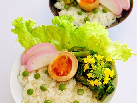 春よ恋♫早く来い♪お花見ご飯